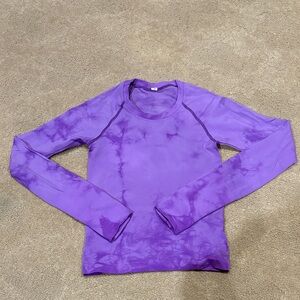 Lululemon long sleeve dry fit shirt